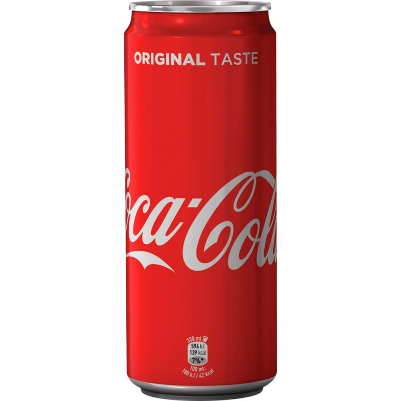 Coca-Cola Lattina · 33 cl: fotografia originale Omnia World